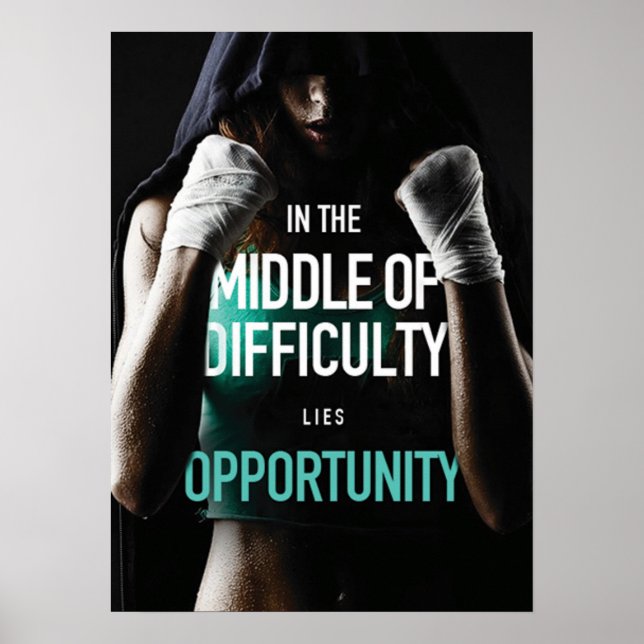 Poster Motivação de Workout (Frente)