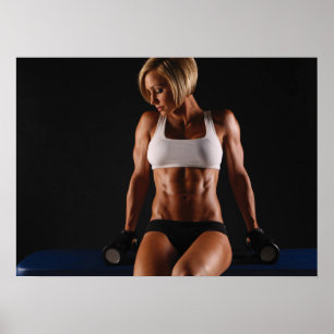 Póster Motivação de Workout