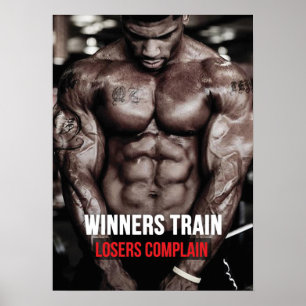 Poster Motivação de Workout