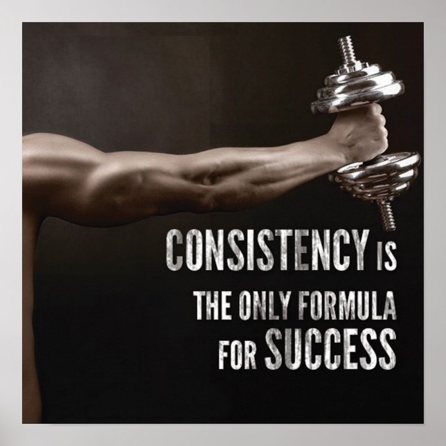 Póster Motivação de Workout (Frente)