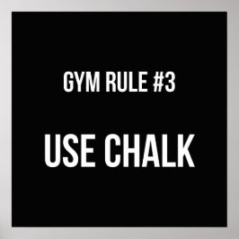 Poster Motivação de Workout