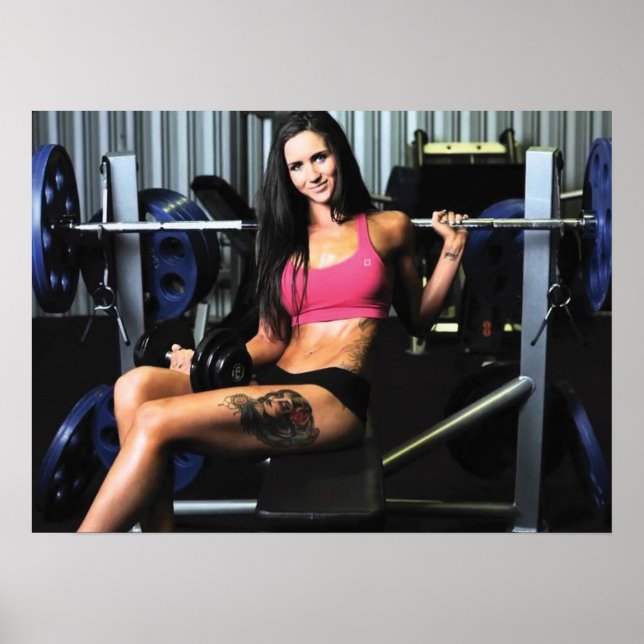 Póster Motivação de Workout (Frente)