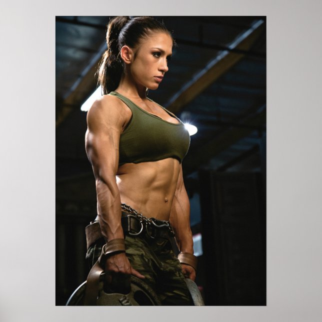 Póster Motivação de Workout (Frente)