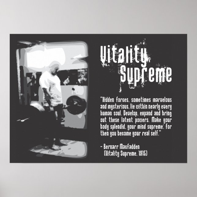 Póster Motivação de Workout (Frente)