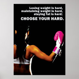 Poster Motivação de Workout