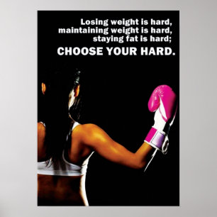 Poster Motivação de Workout