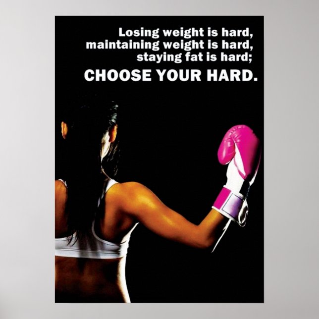 Poster Motivação de Workout (Frente)
