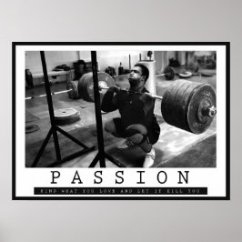 Poster Motivação de Workout