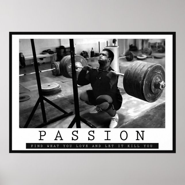 Poster Motivação de Workout (Frente)