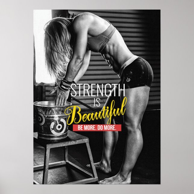 Poster Motivação de Workout (Frente)