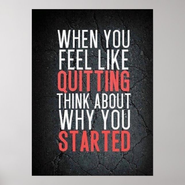 Póster Motivação de Workout (Frente)