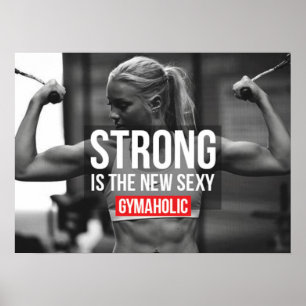Poster Motivação de Workout