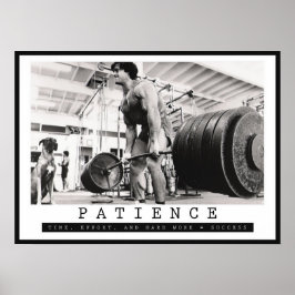 Poster Motivação de Workout