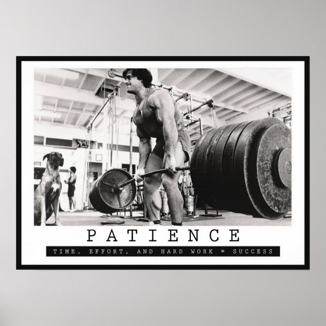 Poster Motivação de Workout (Frente)