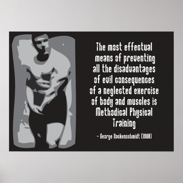 Póster Motivação de Workout (Frente)