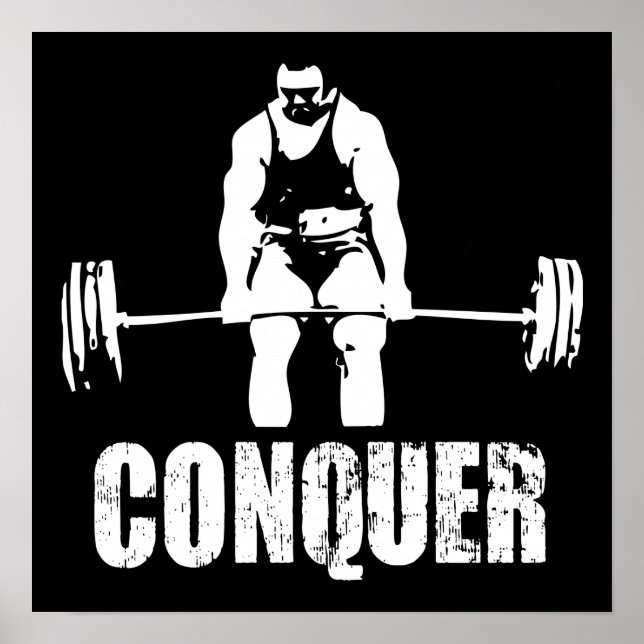 Poster Motivação de Workout (Frente)