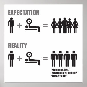 Poster Motivação de Workout