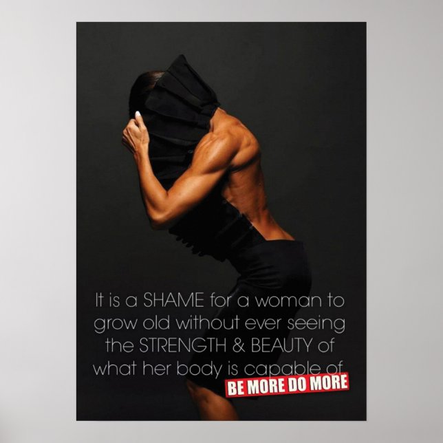 Poster Motivação de Workout (Frente)