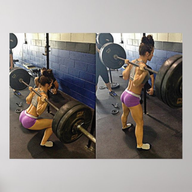 Póster Motivação de Workout (Frente)