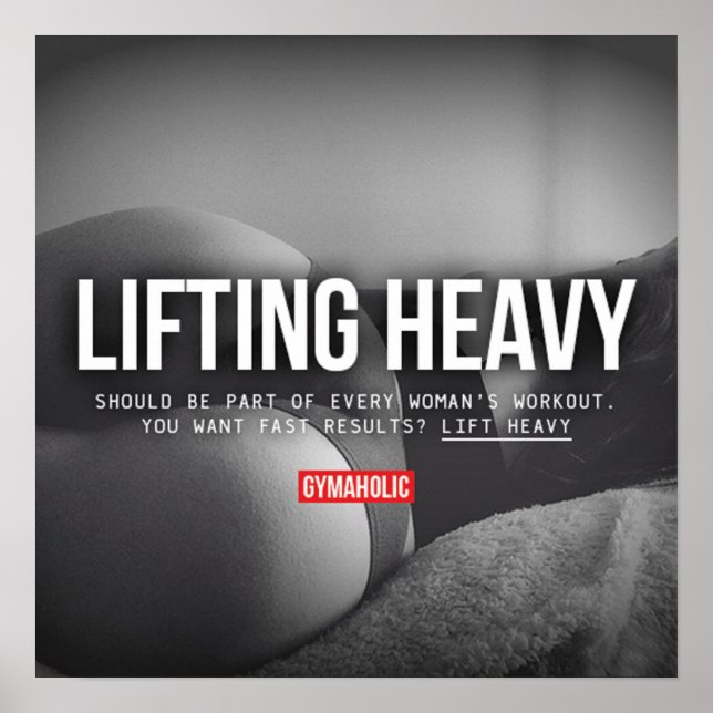 Póster Motivação de Workout (Frente)