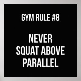 Poster Motivação de Workout