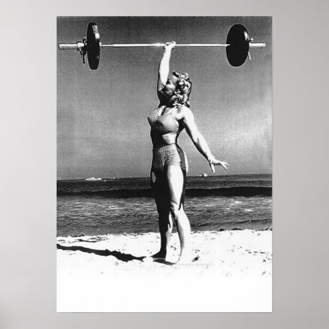 Póster Motivação de Workout (Frente)