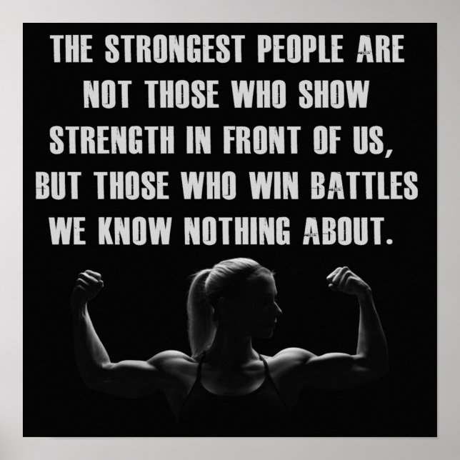 Poster Motivação de Workout (Frente)