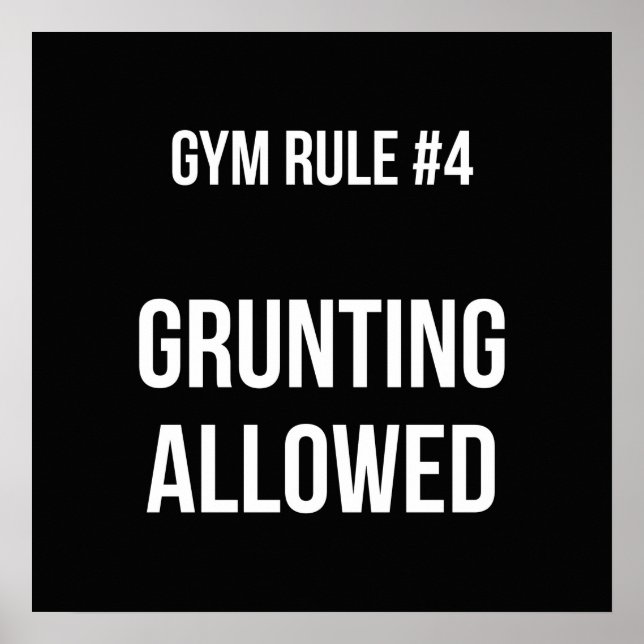 Poster Motivação de Workout (Frente)