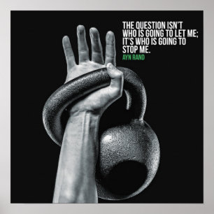 Poster Motivação de Workout