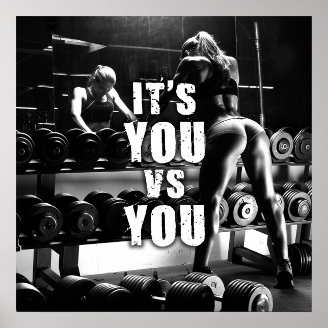 Poster Motivação de Workout (Frente)