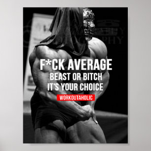 Poster Motivação de Workout