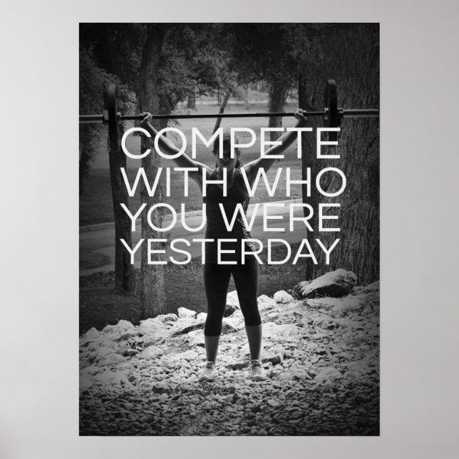 Póster Motivação de Workout (Frente)