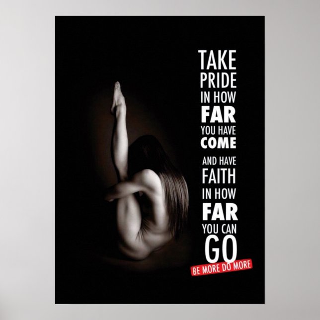 Poster Motivação de Workout (Frente)