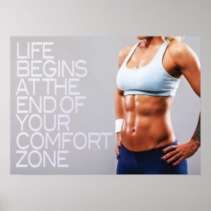 Póster Motivação de Workout