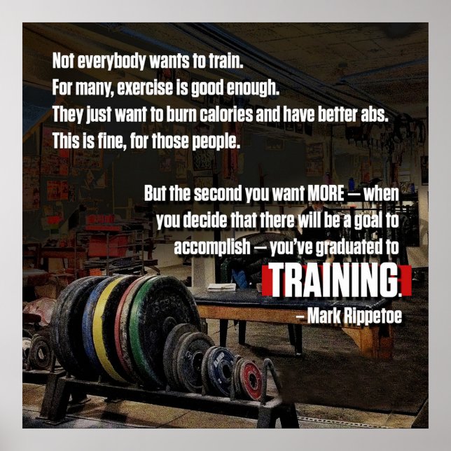 Poster Motivação de Workout (Frente)