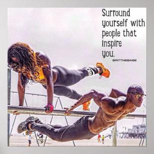 Poster Motivação de Workout