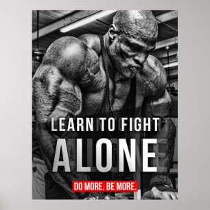 Poster Motivação de Workout