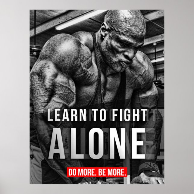 Poster Motivação de Workout (Frente)