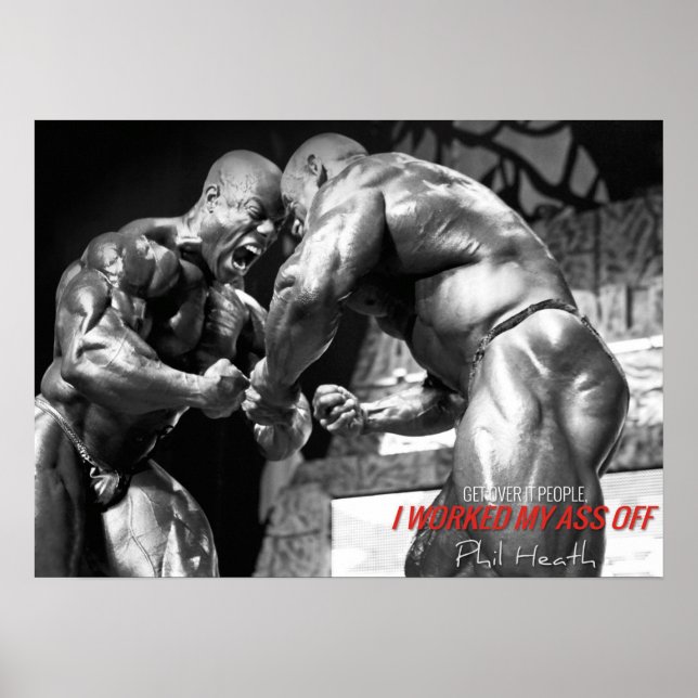 Poster Motivação de Workout (Frente)