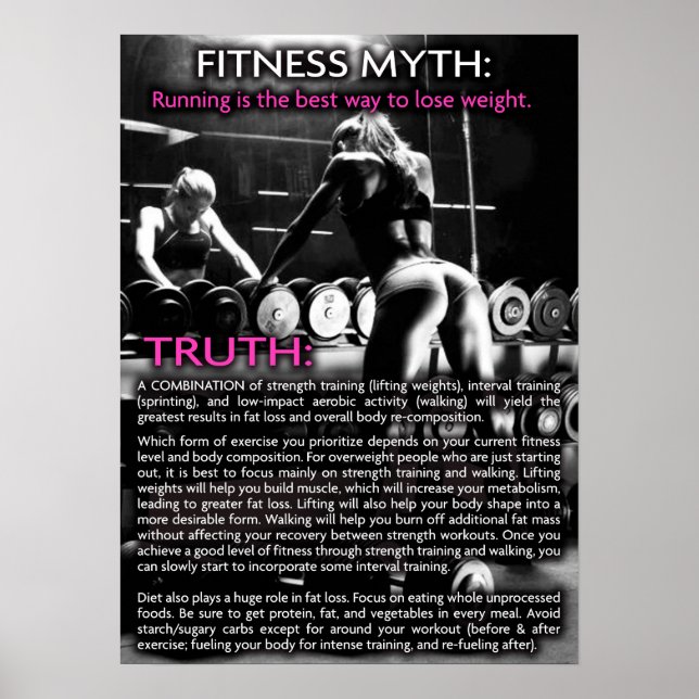 Póster Motivação de Workout (Frente)