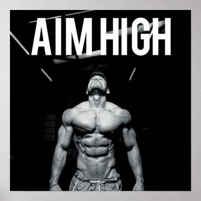 Poster Motivação de Workout (Frente)