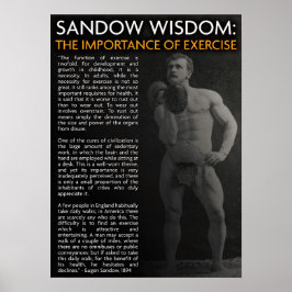 Póster Motivação de Workout