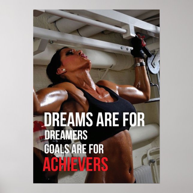 Póster Motivação de Workout (Frente)