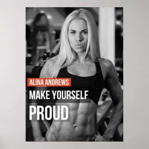 Póster Motivação de Workout