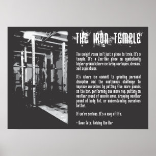 Poster Motivação de Workout