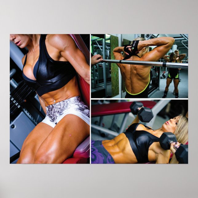 Póster Motivação de Workout (Frente)