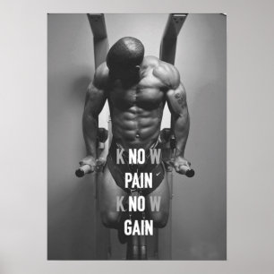 Poster Motivação de Workout