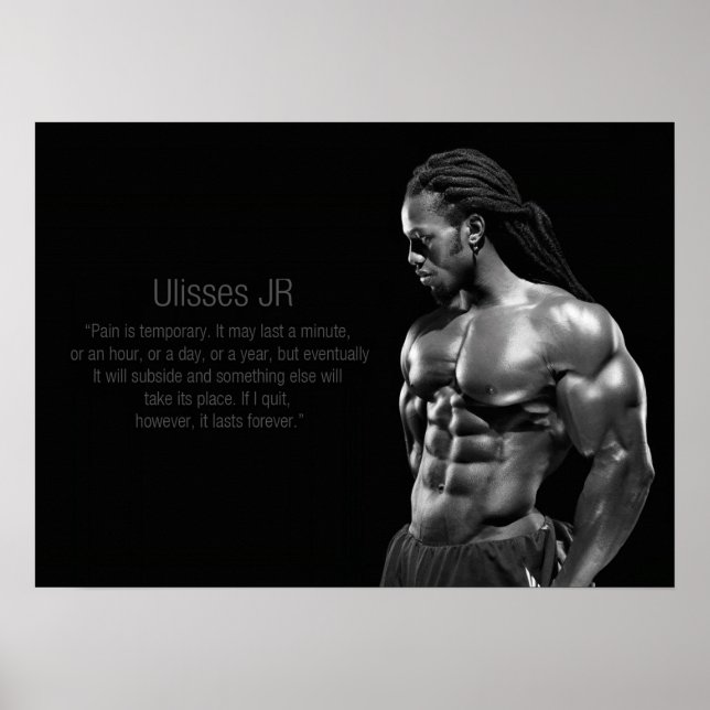 Póster Motivação de Workout (Frente)