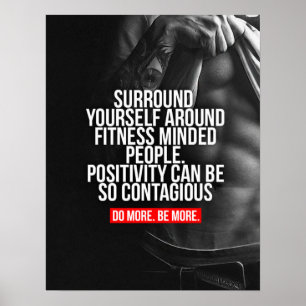 Poster Motivação de Workout