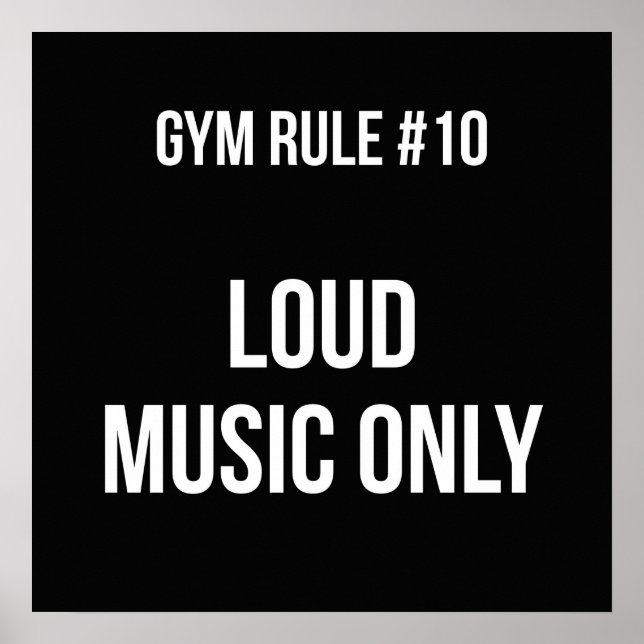 Poster Motivação de Workout (Frente)